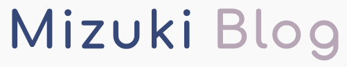 Mizuki Blog